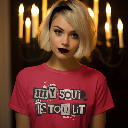 MY SOUL IS TOO LIT - 2.0 Men's Classic T-Shirt - Beats 4 Hope