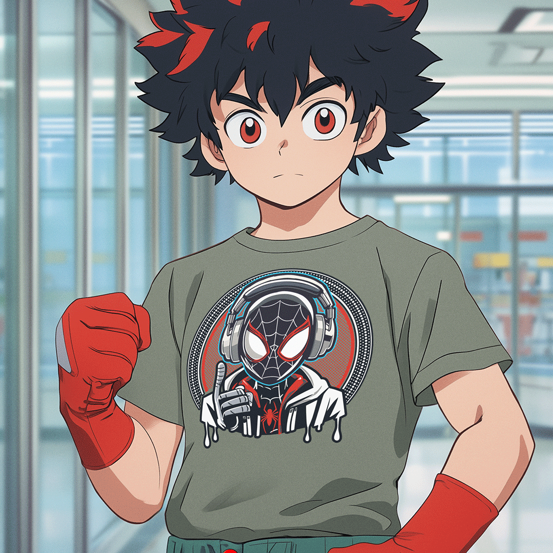 SPIDER VIBES Mens T- Shirt