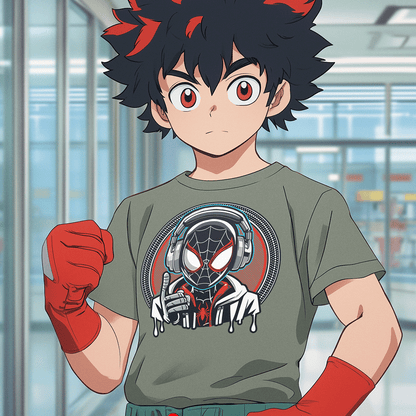 SPIDER VIBES Mens T- Shirt