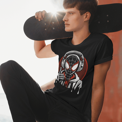 SPIDER VIBES Mens T- Shirt