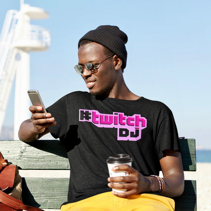TWITCH DJ - PINK Unisex T-Shirt - Beats 4 Hope