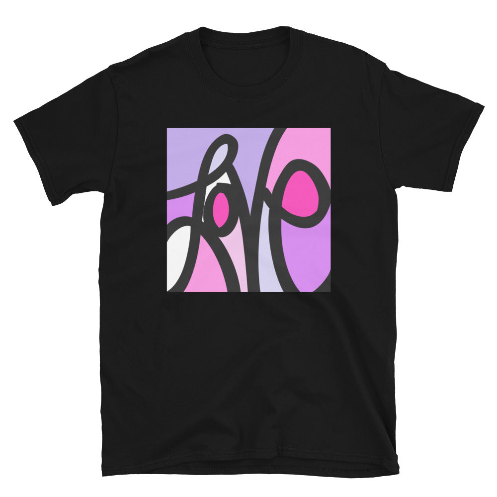 LOVE 1 Pink Unisex T-Shirt - Beats 4 Hope