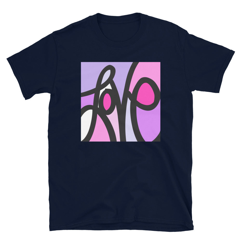LOVE 1 Pink Unisex T-Shirt - Beats 4 Hope