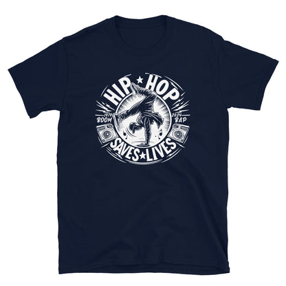 HIP HOP SAVES LIVES - Breaking T-Shirt - Beats 4 Hope