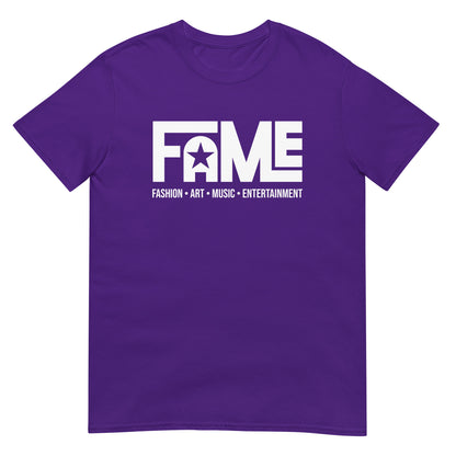 FAME Unisex T-Shirt - Purple / S - Purple / M - Purple / L - Purple / XL - Purple / 2XL - Purple / 3XL