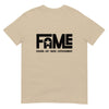 FAME Unisex T-Shirt - Sand / S - Sand / M - Sand / L - Sand / XL - Sand / 2XL - Sand / 3XL