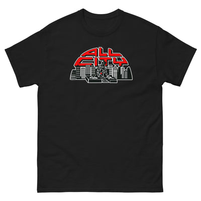 ALL CITY Records Men's T-shirt - Black / S - Black / M - Black / L - Black / XL - Black / 2XL - Black / 3XL - Black / 4XL - Black / 5XL