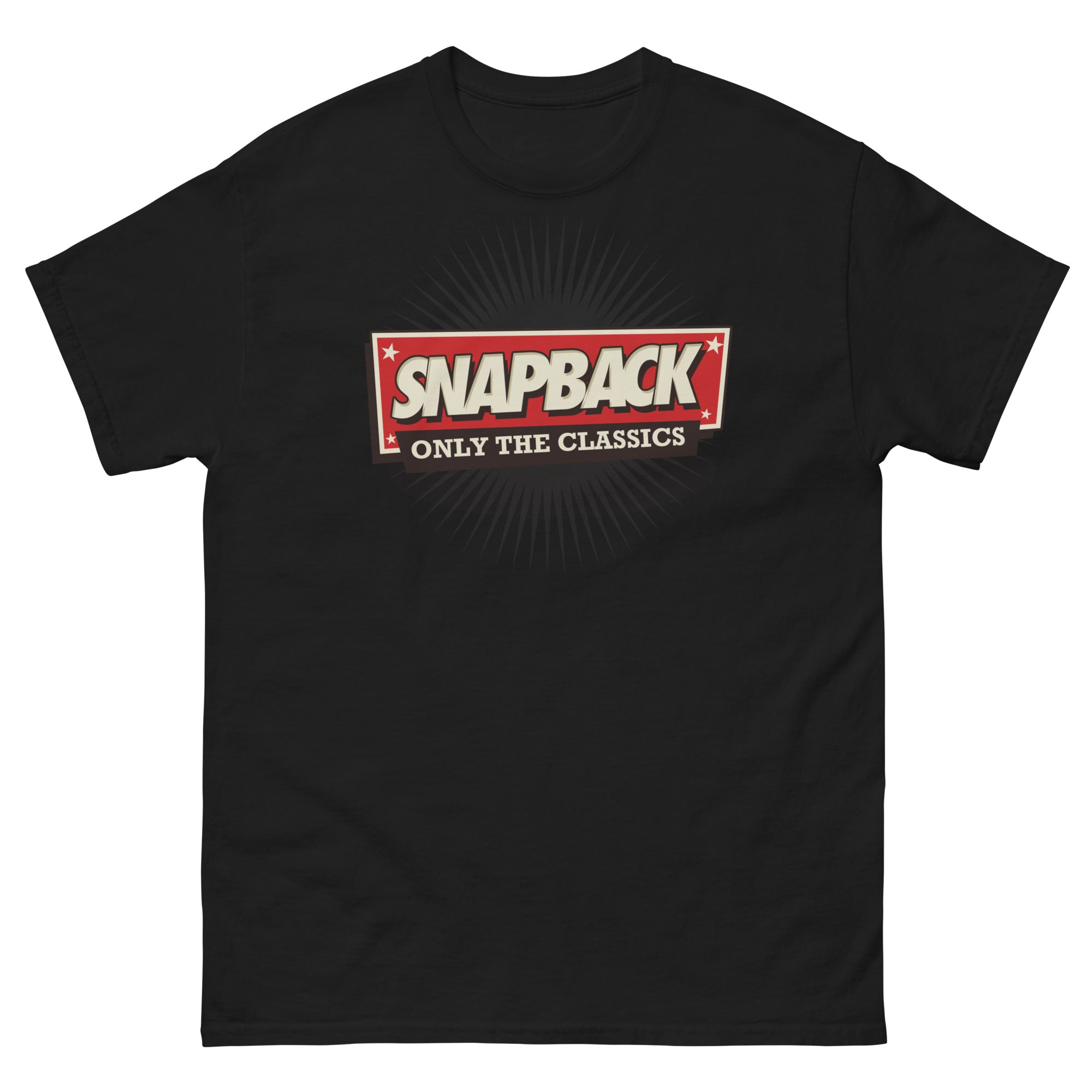 SNAPBACK Classic Red - Men's T-Shirt