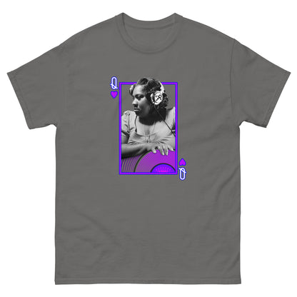 Purple Pam - Queen of the Turntable Men's T-Shirt - Charcoal / S - Charcoal / M - Charcoal / L - Charcoal / XL - Charcoal / 2XL - Charcoal / 3XL