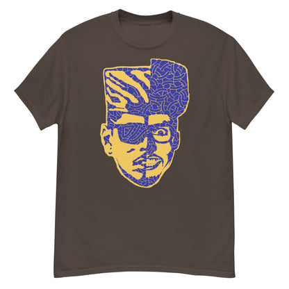 SHOCK G HUMPTY Bluewhatchalike - Men's T-Shirt - Dark Chocolate / S - Dark Chocolate / M - Dark Chocolate / L - Dark Chocolate / XL - Dark Chocolate / 2XL - Dark Chocolate / 3XL