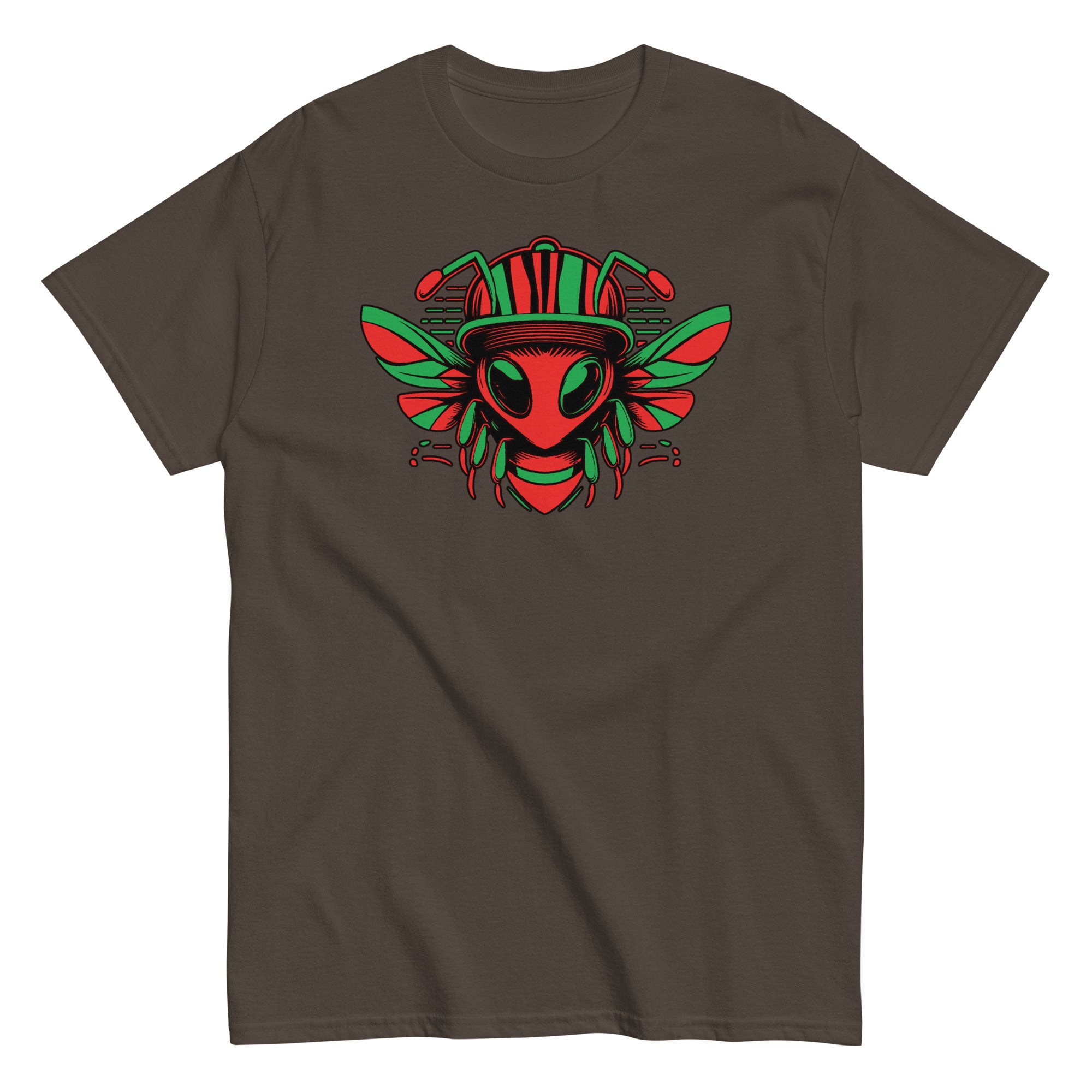 BEE TRIBE Men's T-Shirt - Dark Chocolate / S - Dark Chocolate / M - Dark Chocolate / L - Dark Chocolate / XL - Dark Chocolate / 2XL - Dark Chocolate / 3XL