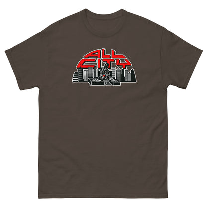 ALL CITY Records Men's T-shirt - Dark Chocolate / S - Dark Chocolate / M - Dark Chocolate / L - Dark Chocolate / XL - Dark Chocolate / 2XL - Dark Chocolate / 3XL