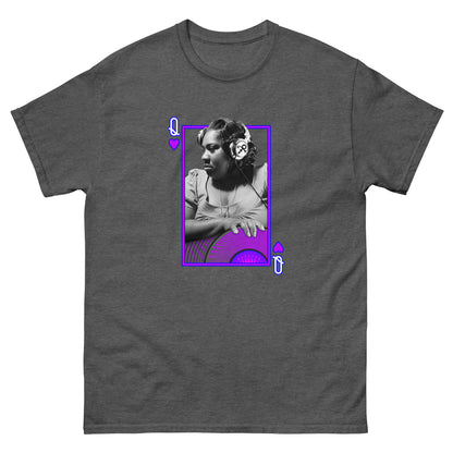 Purple Pam - Queen of the Turntable Men's T-Shirt - Dark Heather / S - Dark Heather / M - Dark Heather / L - Dark Heather / XL - Dark Heather / 2XL - Dark Heather / 3XL