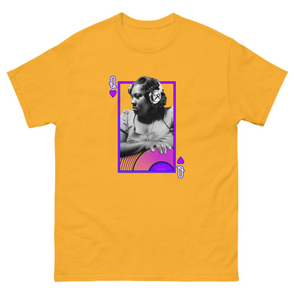 Purple Pam - Queen of the Turntable Men's T-Shirt - Gold / S - Gold / M - Gold / L - Gold / XL - Gold / 2XL - Gold / 3XL - Gold / 4XL - Gold / 5XL