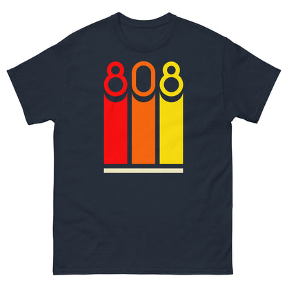 808 BEATS - Unisex T-Shirt - Navy / S - Navy / M - Navy / L - Navy / XL - Navy / 2XL - Navy / 3XL - Navy / 4XL - Navy / 5XL