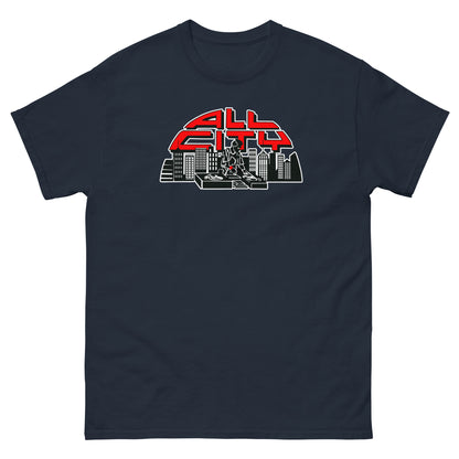 ALL CITY Records Men's T-shirt - Navy / S - Navy / M - Navy / L - Navy / XL - Navy / 2XL - Navy / 3XL - Navy / 4XL - Navy / 5XL