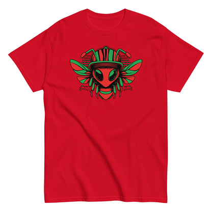 BEE TRIBE Men's T-Shirt - Red / S - Red / M - Red / L - Red / XL - Red / 2XL - Red / 3XL - Red / 4XL - Red / 5XL