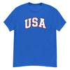 USA Men's Classic T-Shirt - Royal / S - Royal / M - Royal / L - Royal / XL - Royal / 2XL - Royal / 3XL