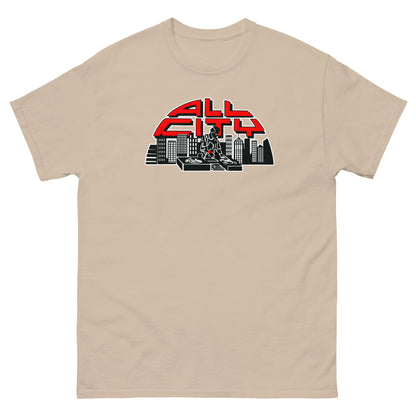 ALL CITY Records Men's T-shirt - Sand / S - Sand / M - Sand / L - Sand / XL - Sand / 2XL - Sand / 3XL