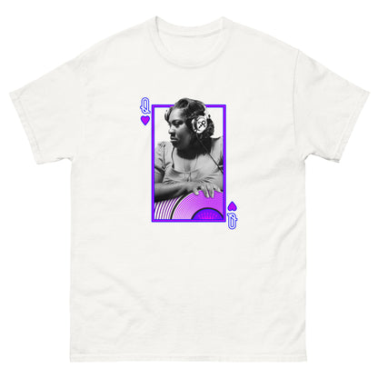 Purple Pam - Queen of the Turntable Men's T-Shirt - White / S - White / M - White / L - White / XL - White / 2XL - White / 3XL - White / 4XL - White / 5XL