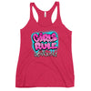 GIRLS RULE OBVIOUSLY Women's Racerback Tank - Vintage Shocking Pink / XS - Vintage Shocking Pink / S - Vintage Shocking Pink / M - Vintage Shocking Pink / L - Vintage Shocking Pink / XL