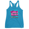 GIRLS RULE OBVIOUSLY Women's Racerback Tank