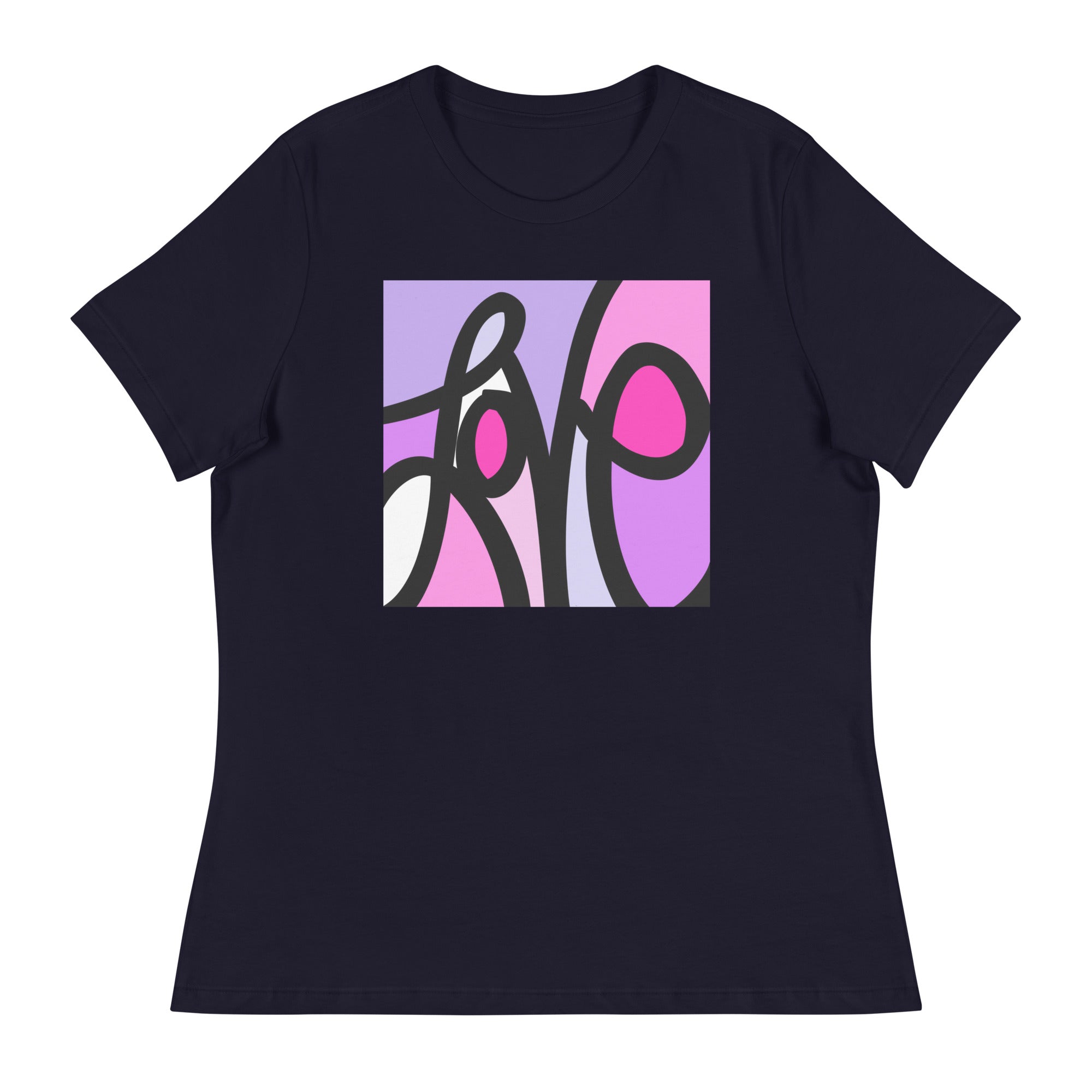 LOVE 1 Pink - Women's Relaxed T-Shirt - Beats 4 Hope