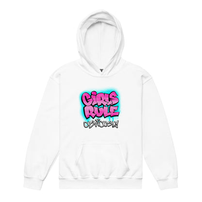 GIRLS RULE OBVIOUSLY - Youth Hoodie - Beats 4 Hope