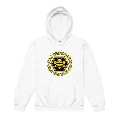 DJBstang - Logo Youth Hoodie - White / XS - White / S - White / M - White / L - White / XL