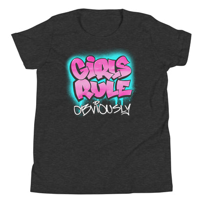 GIRLS RULE OBVIOUSLY - Youth T-Shirt - Beats 4 Hope