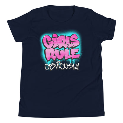 GIRLS RULE OBVIOUSLY - Youth T-Shirt - Beats 4 Hope