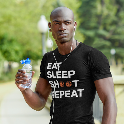 EAT SLEEP SHOOT REPEAT - Men's Classic T-Shirt - Beats 4 Hope