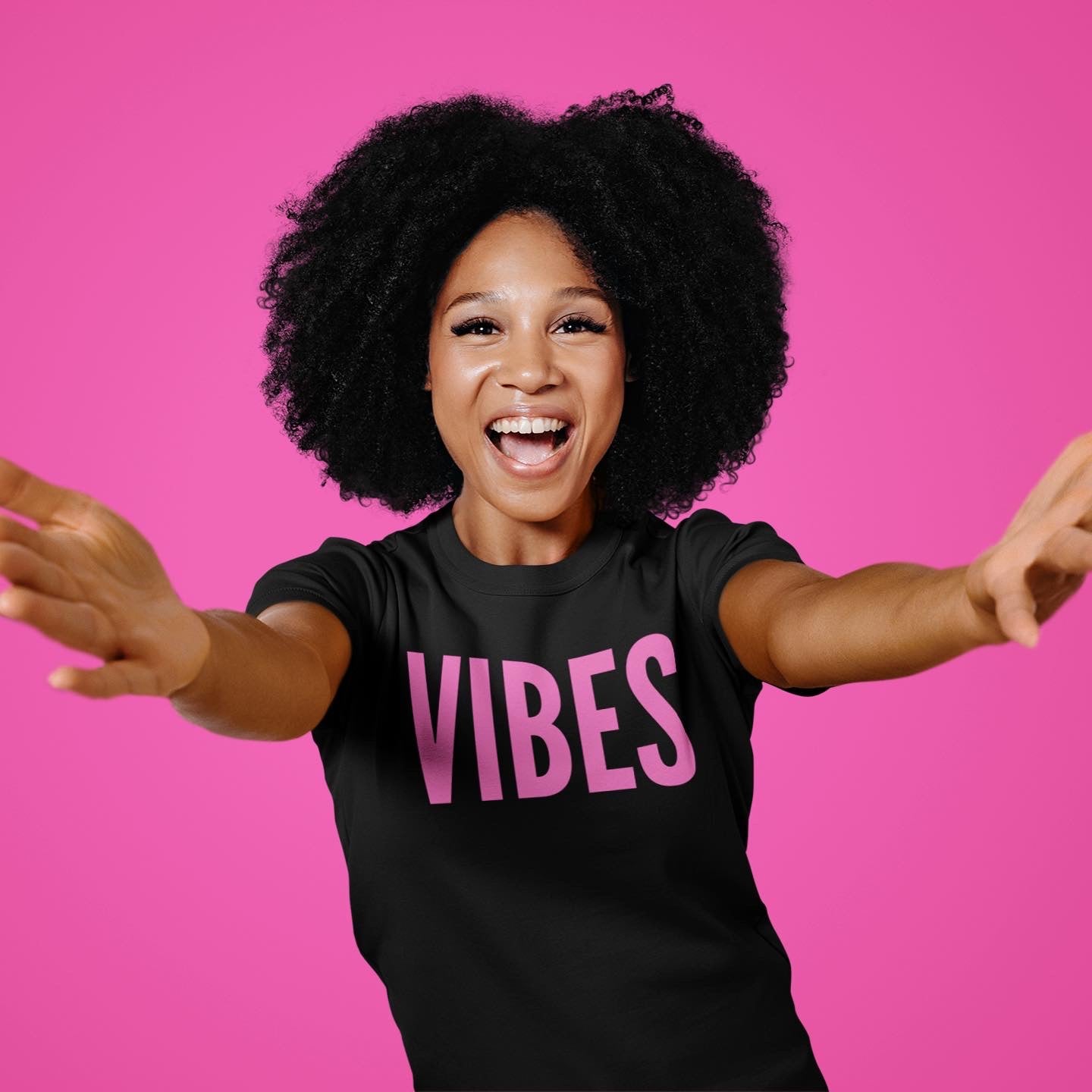 PINK VIBES  - Women's Special Edition T-Shirt - Beats 4 Hope