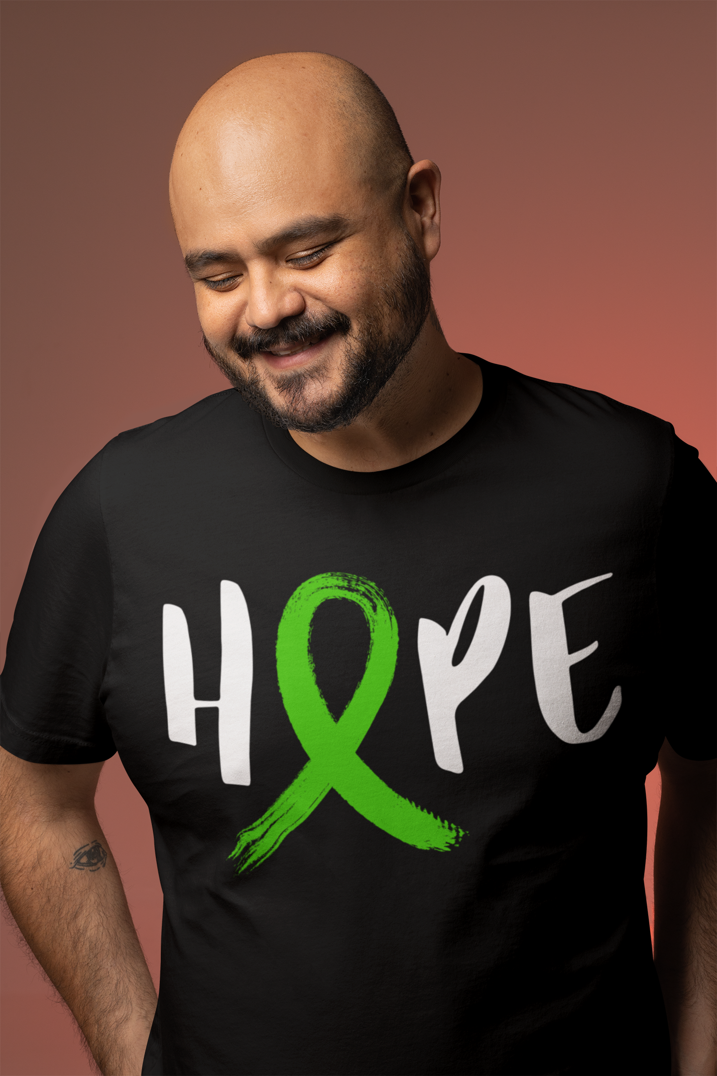 GREEN RIBBON HOPE - Unisex T-Shirt - Beats 4 Hope