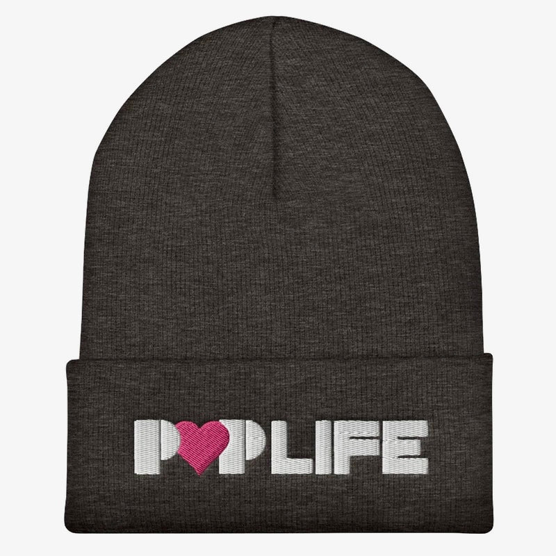 POP LIFE Embroidered Cuffed Beanie 2.0