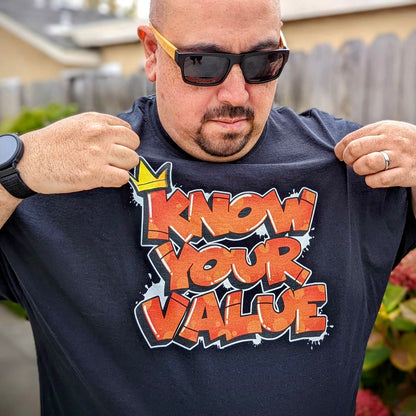 KNOW YOUR VALUE - Men's Classic T-Shirt - Beats 4 Hope