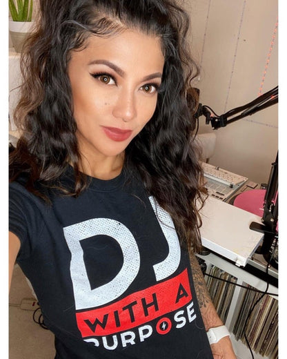 DJ WITH A PURPOSE  T-Shirt - Beats 4 Hope