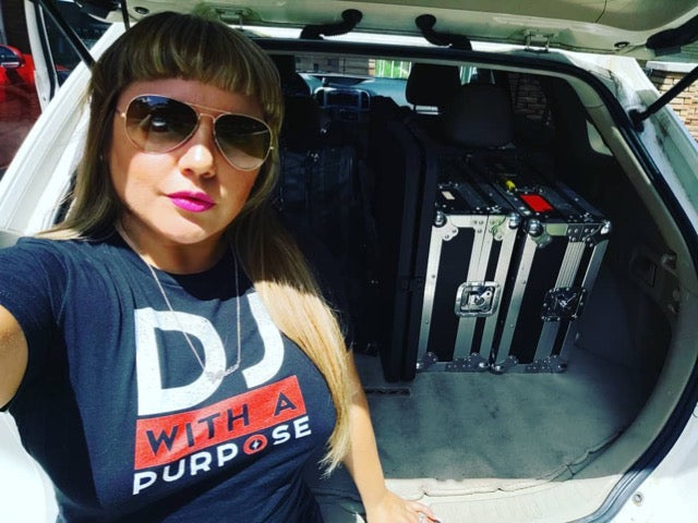 DJ WITH A PURPOSE  T-Shirt - Beats 4 Hope