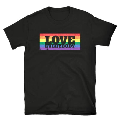 LOVE EVERYBODY - LGBTQ Unisex T-Shirt - Beats 4 Hope