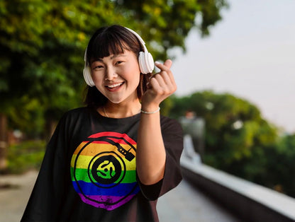 Turntable 45 Pride - Unisex T-Shirt - Beats 4 Hope