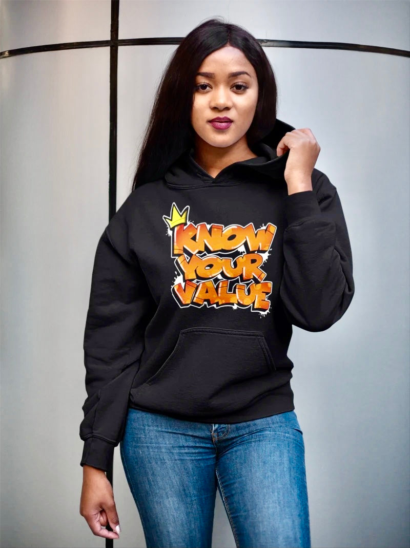 KNOW YOUR VALUE - Unisex Hoodie - Beats 4 Hope