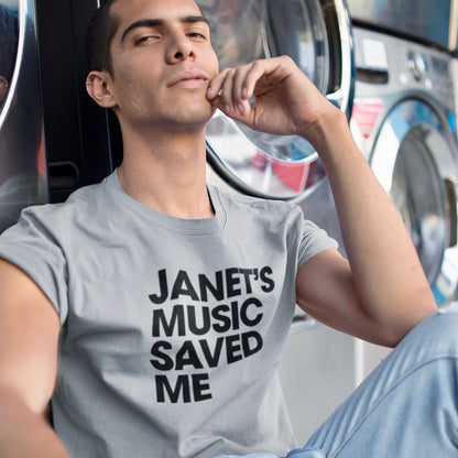 JANET'S MUSIC SAVED MY LIFE - Unisex T-Shirt - Beats 4 Hope