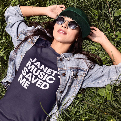 JANET'S MUSIC SAVED MY LIFE - Unisex T-Shirt - Beats 4 Hope