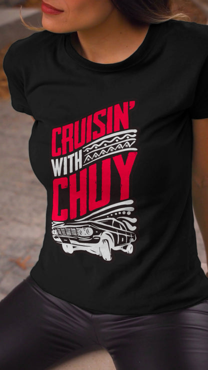 CRUISIN' WITH CHUY - Cherry  Unisex T-Shirt - Beats 4 Hope