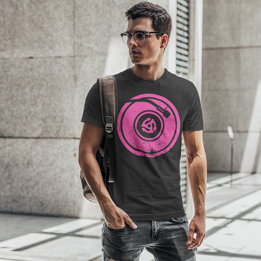 PINK TURNTABLE - Men's Classic T-Shirt - Beats 4 Hope
