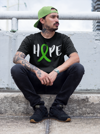 GREEN RIBBON HOPE - Unisex T-Shirt - Beats 4 Hope