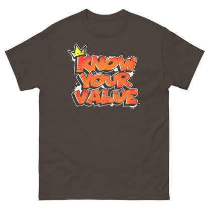 KNOW YOUR VALUE - Men's Classic T-Shirt - Beats 4 Hope