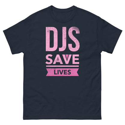 DJS SAVE LIVES PINK - Men's Classic T-Shirt - Beats 4 Hope
