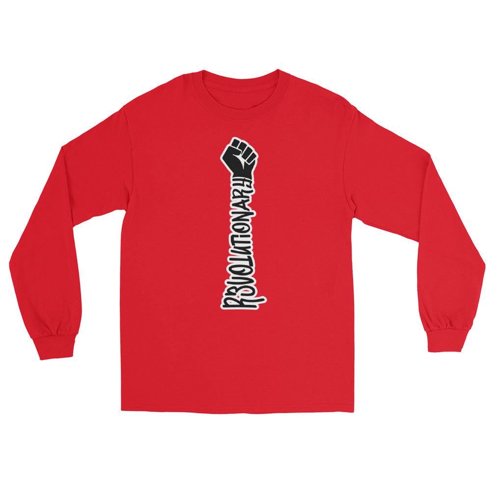 REVOLUTIONARY - Men’s Long Sleeve Shirt - Red / S - Red / M - Red / L - Red / XL - Red / 2XL - Red / 3XL - Red / 4XL