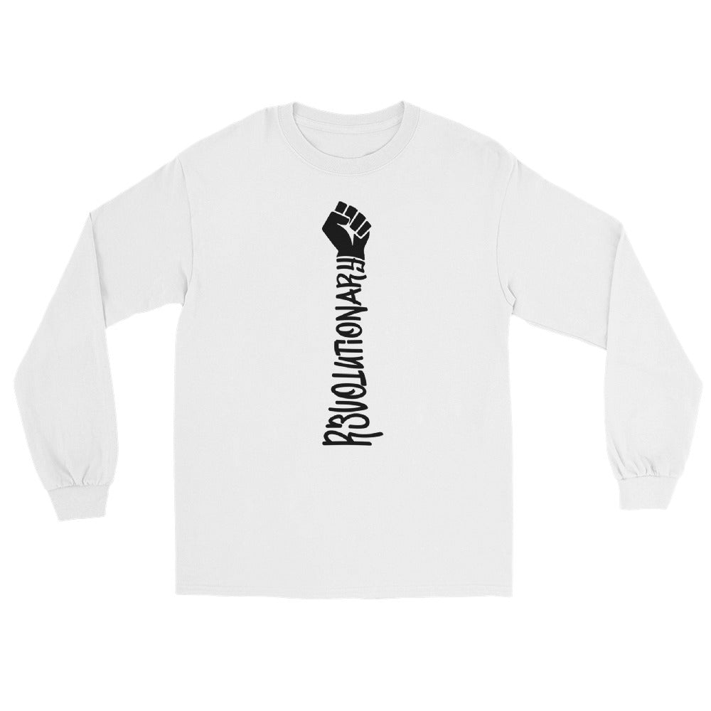 REVOLUTIONARY - Men’s Long Sleeve Shirt - White / S - White / M - White / L - White / XL - White / 2XL - White / 3XL - White / 4XL